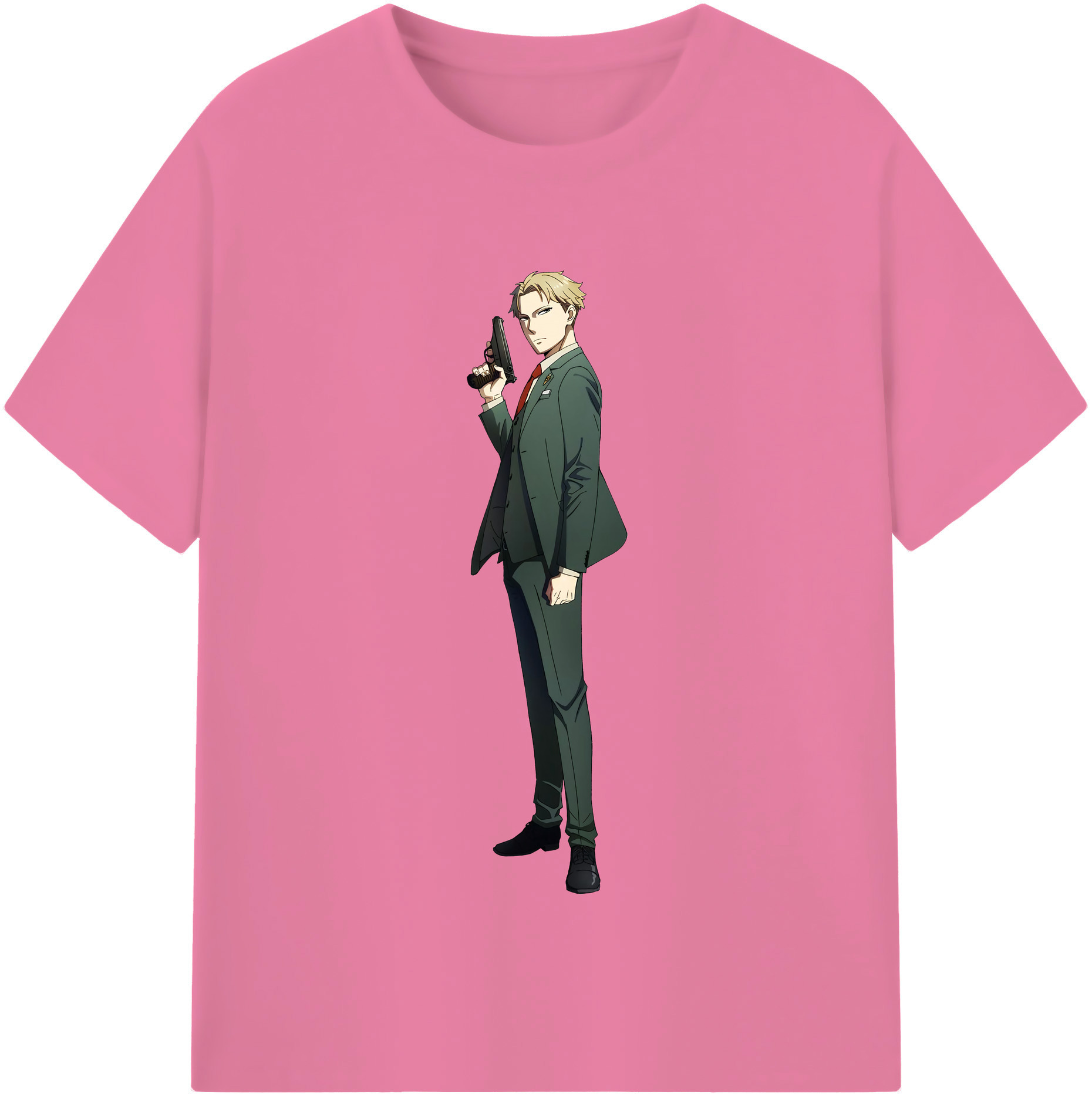 （画像用） SPY×FAMILY间谍家家酒 綿100％半袖Tシャツ（フロントプリント）